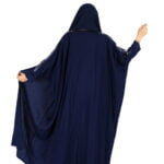 ⁦عباية تطريز قطري كحلي⁩ - الصورة ⁦5⁩