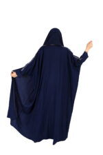 ⁦عباية تطريز قطري كحلي⁩ - الصورة ⁦5⁩