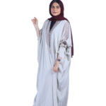 ⁦عبايه تطريز قطري بيج بشت⁩ - الصورة ⁦2⁩
