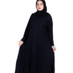 ⁦عبايه كلوش قماش كسر⁩ - الصورة ⁦5⁩