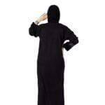 ⁦عباية شتوي شامواه بأكمام جلد⁩ - الصورة ⁦4⁩