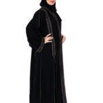 عبايه بقصه قطريه و شريط عربي