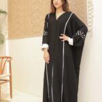 عبايه بقصة كم اماراتي