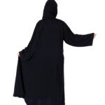 ⁦عباية بلاك بيري كلوش طقطق من الامام وبجيوب⁩ - الصورة ⁦3⁩