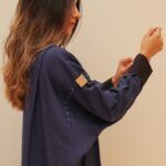 عبايه بقصة اماراتي بتطريز شك مخفي