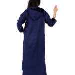 ⁦فروة كحلي شامواه شتوية⁩ - الصورة ⁦5⁩