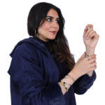 ⁦فروة كحلي شامواه شتوية⁩ - الصورة ⁦4⁩