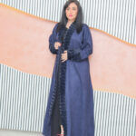 عبايه فروه شتوي كحلي