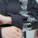 عبايه شمواه شتوي تطريز لون