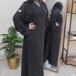 ⁦عبايه كلوش بفصوص محددة من الأكمام⁩ - الصورة ⁦5⁩