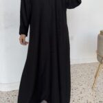 ⁦عبايه كلوش بلياقه من امام و مكسره من الخلف مميزه⁩ - الصورة ⁦4⁩