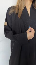 ⁦عبايه كلوش بلياقه من امام و مكسره من الخلف مميزه⁩ - الصورة ⁦3⁩