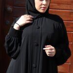 عباية كلوش مغلقة بجيوب مخفي