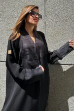 ⁦عبايه كتف منسوجه من امام بقماش جاكار⁩ - الصورة ⁦16⁩