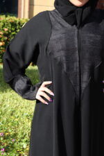 ⁦عبايه كتف منسوجه من امام بقماش جاكار⁩ - الصورة ⁦20⁩