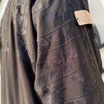 ⁦عباية سوداء بتطريز مبتكره رسميه ومميزه⁩ - الصورة ⁦6⁩