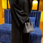 ⁦عباية كلوش بكم محدده بدانتيل⁩ - الصورة ⁦8⁩