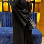 ⁦عباية كلوش بكم محدده بدانتيل⁩ - الصورة ⁦10⁩
