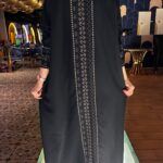 ⁦عباية مطرزه بنحاسي بتطريز ارى من امام وخلف مميزه⁩ - الصورة ⁦4⁩