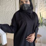 ⁦عبايه بشك مخفى من  امام و اكمام على شكل x⁩ - الصورة ⁦4⁩