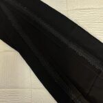 ⁦طرحه مطرز  فصوص ليزر طرفين⁩ - الصورة ⁦2⁩