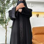 ⁦عبايه مصممه بكريب تناسب جميع طلعاتك⁩ - الصورة ⁦7⁩