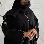 عبايه لف بخياطه يد مخفى من اكتاف وامام مميزه وكلاسيك