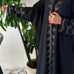 ⁦عباية نص بشت بتطريز اراي نحاسي⁩ - الصورة ⁦9⁩