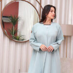 ⁦عباية تيفاني كلاسيك لمعه بتصميم مميز⁩ - الصورة ⁦3⁩