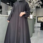 ⁦عبايه راقي كلوش مودل شك في اكتاف  و امام⁩ - الصورة ⁦4⁩