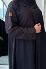 ⁦عباية كلوش بدقات بكم مفصول⁩ - الصورة ⁦4⁩