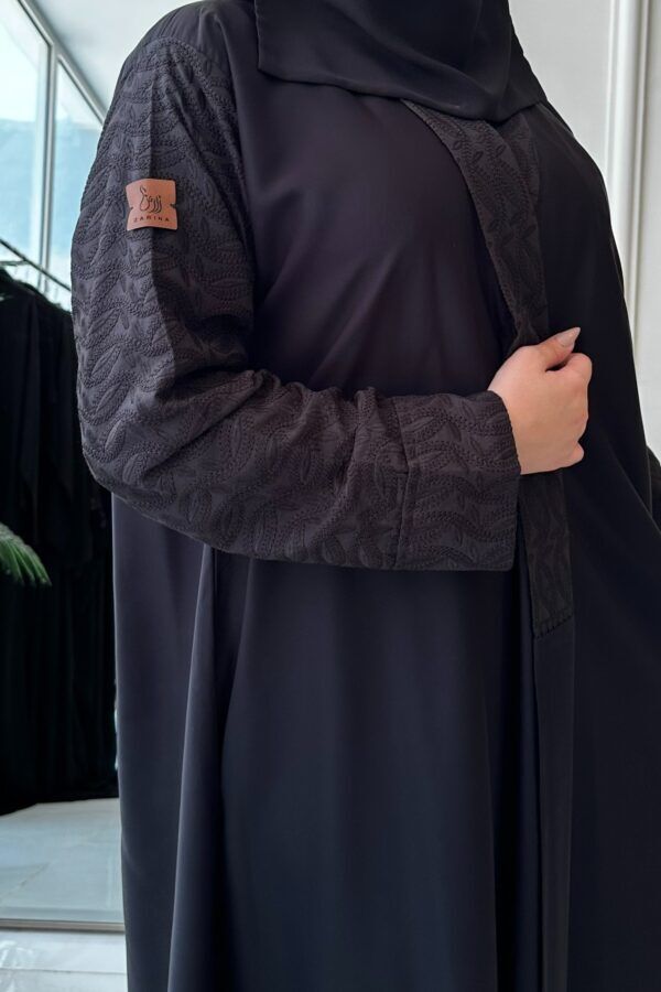 ⁦عباية كلوش بدقات بكم مفصول⁩ - الصورة ⁦4⁩