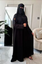 ⁦عباية كلوش بدقات بكم مفصول⁩ - الصورة ⁦5⁩