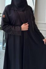 ⁦عباية كلوش بدقات بكم مفصول⁩ - الصورة ⁦2⁩