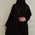 ⁦عباية كلوش بليزر مدققه بنحاسى⁩ - الصورة ⁦4⁩