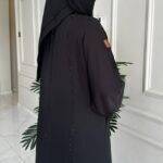 عباي نواعم بشك اسود اماراتي 1