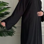 ⁦عباي نواعم بشك اسود اماراتي 1⁩ - الصورة ⁦5⁩