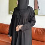 ⁦عبايه كتف كلوش بكم دنتيل⁩ - الصورة ⁦6⁩