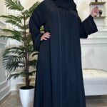 ⁦عباية كلوش محدده بقيطان⁩ - الصورة ⁦3⁩