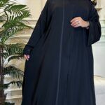 ⁦عباية كلوش محدده بقيطان⁩ - الصورة ⁦5⁩