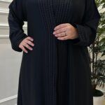 ⁦عبايه كتف مزينه بقيطان من امام و كم⁩ - الصورة ⁦7⁩