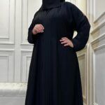 ⁦عبايه كتف مزينه بقيطان من امام و كم⁩ - الصورة ⁦8⁩