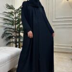 ⁦عباية كتف بقيطان من الامام و الاكمام⁩ - الصورة ⁦3⁩