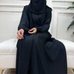 ⁦عباية كتف بقيطان من الامام و الاكمام⁩ - الصورة ⁦2⁩