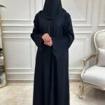 عباية كتف بكم تكسير وشريط شك محدد من امام