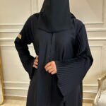 ⁦عباية كتف بكم تكسير وشريط شك محدد من امام⁩ - الصورة ⁦7⁩