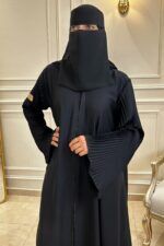 ⁦عباية كتف بكم تكسير وشريط شك محدد من امام⁩ - الصورة ⁦7⁩