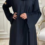 ⁦عباية كتف بكم تكسير وشريط شك محدد من امام⁩ - الصورة ⁦6⁩