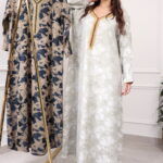 ⁦جلابيه جاكار بتطريز شك من امام⁩ - الصورة ⁦4⁩