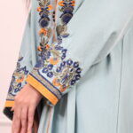 ⁦جلابيه مغربيه بتطرز شك من امام⁩ - الصورة ⁦3⁩